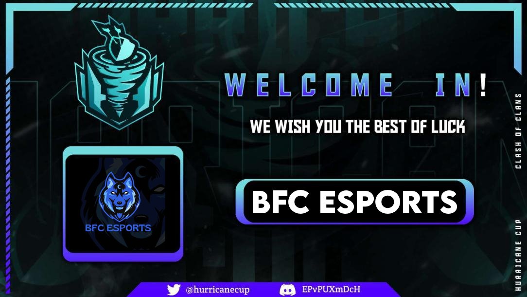 Thanks <a href="/HurricaneCup/">Hurricane Cup</a> 
We will try our best 😇