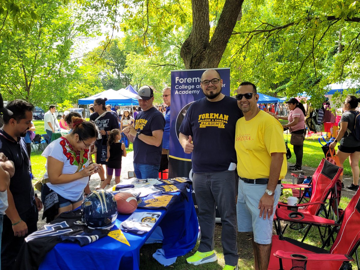 More photos from <a href="/ForemanHS/">ForemanHornets</a> at our SY24 back to school bash @network14cps Great time! #ForemanPRIDE