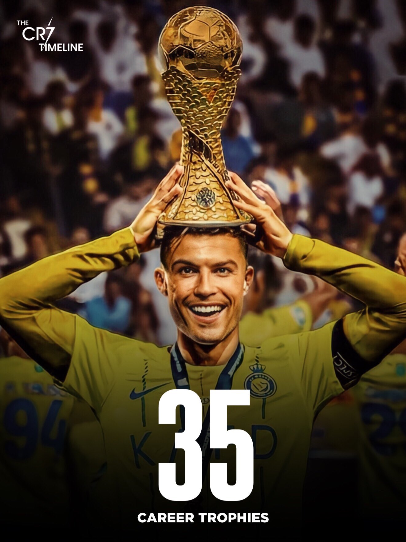 Bleacher Report Football - Al-Nassr win the Arab Club Champions Cup 🏆  Ronaldo's first trophy with the club 😏