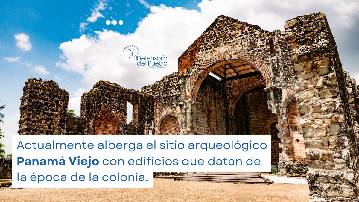 Defensoría del Pueblo de Panamá🕊 (@defensoriapan) on Twitter photo Actualmente alberga el sitio arqueológico Panamá Viejo con edificios que datan de la época de la colonia.
<a href="/eleblancg/">Eduardo Leblanc Jr.</a> <a href="/PanamaLaVieja/">Sitio Arqueológico Panamá Viejo</a> #PanamaViejo Actualmente alberga el sitio arqueológico Panamá Viejo con edificios que datan de la época de la colonia.
<a href="/eleblancg/">Eduardo Leblanc Jr.</a> <a href="/PanamaLaVieja/">Sitio Arqueológico Panamá Viejo</a> #PanamaViejo
