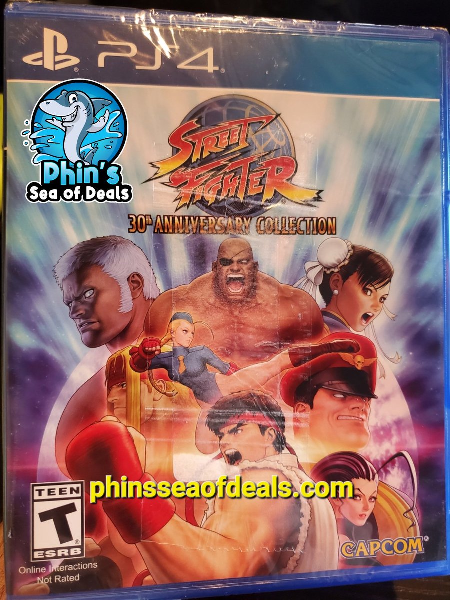 Street Fighter 30th Anniversary 

#phinsseaofdeals #streetfighter #streetfighter30thanniversary #chungli #Ryu #mbison #guile #videogames #videogamesaddict #videogamesstore #videogamesforsale #ps4 #playstation4  #washingtonpa #mcmurraypa #smallbusiness  #thriftingfinds