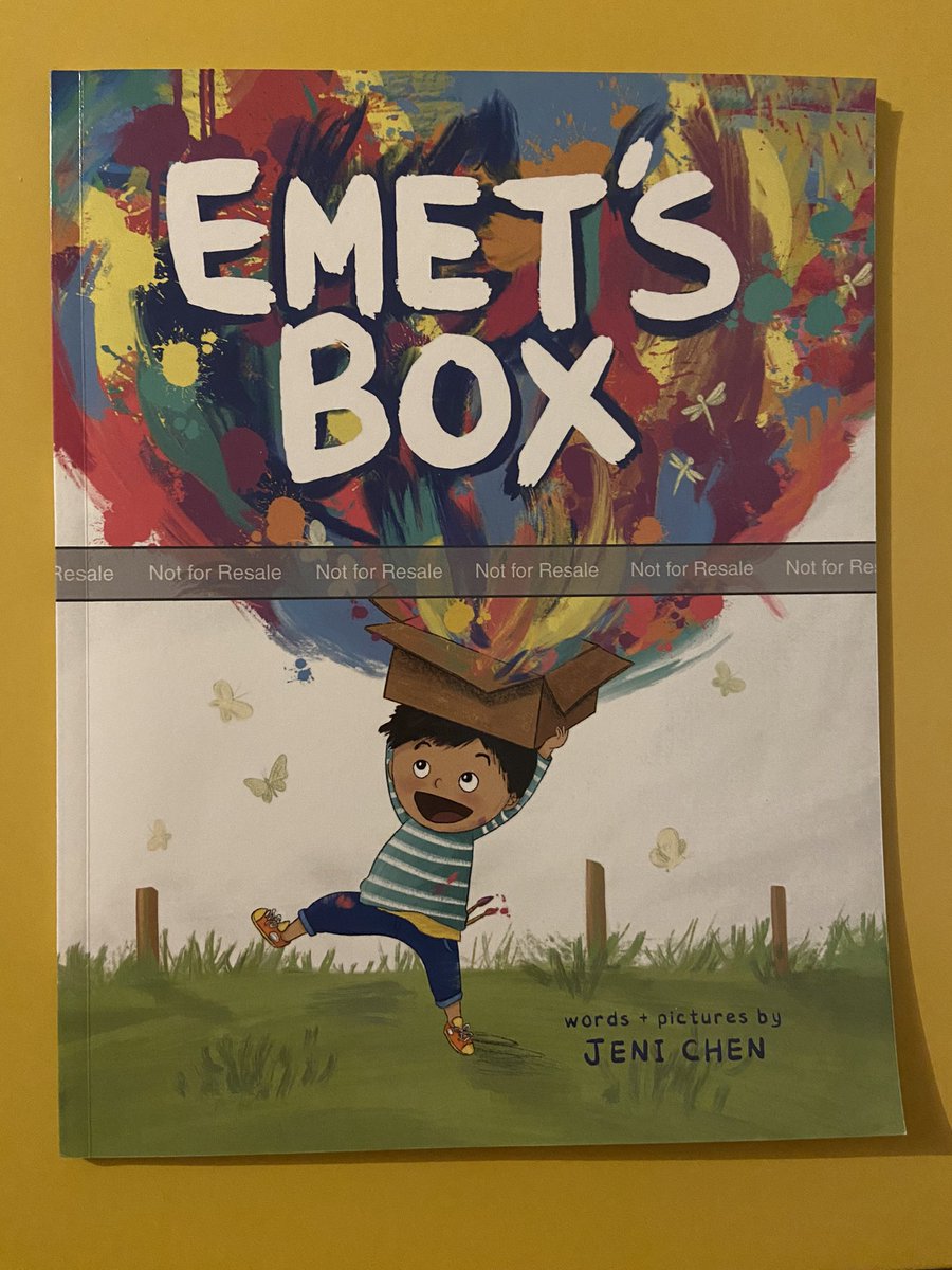 ffarokhi's tweet image. What brings color to your life? This is a question I want my students to ponder as we read Emet’s Box, a beautiful #picturebook by @jenichenart . 

It’s a perfect reminder to stay true to what makes you happy even as others tell you what else to do. #BookExcursion #SchoolLibrary