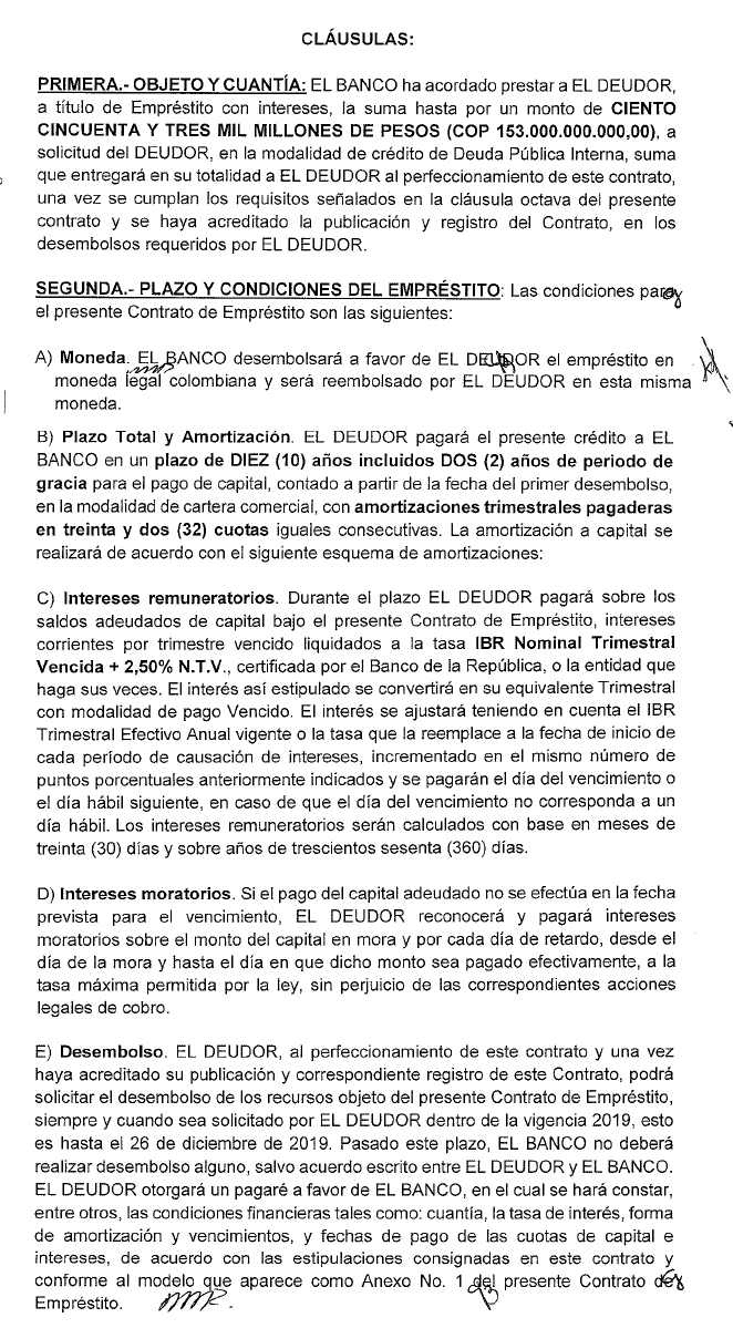 JuanPoe's tweet image. El multimillonario préstamo fue por 10 años, para ser pagado en 32 cuotas con altos intereses para el Banco de Bogotá y si se incumple alguna cuota se acumulan intereses de mora a favor del Banco de Luis Carlos Sarmiento Angulo. Sigue👇