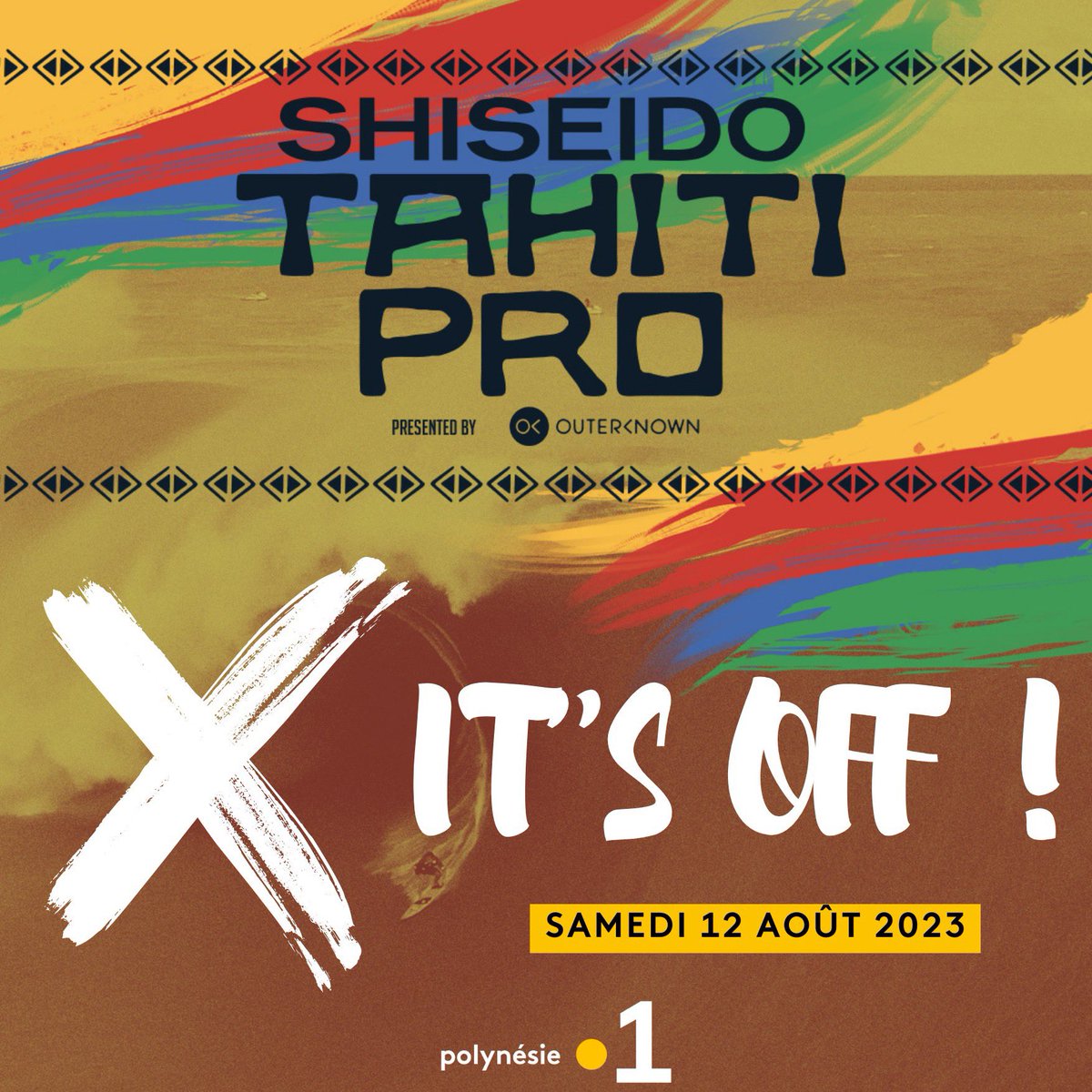 ❌🌊IT'S OFF - 𝗦𝗵𝗶𝘀𝗲𝗶𝗱𝗼 𝗧𝗮𝗵𝗶𝘁𝗶 𝗣𝗿𝗼 𝟮𝟬𝟮𝟯 - 𝗗𝗔𝗬 2⃣ The #ShiseidoTahitiPro is OFF . En raison de l'absence de houle, la compétition est suspendue pour aujourd'hui.

#tahitipro2023 #TahitiPro #teahupoo