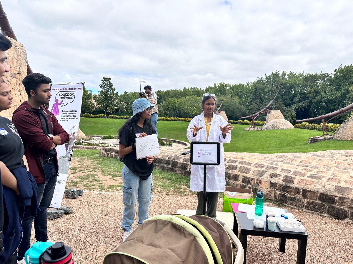 SoapboxSciWpg's tweet photo. Come and meet our amazing scientists talking about their research at 1:00 pm slot. 

@EMILICanada 

@BioscienceMB 

@uwinnipeg 

@umanitobasci https://t.co/z4AndEvGdw