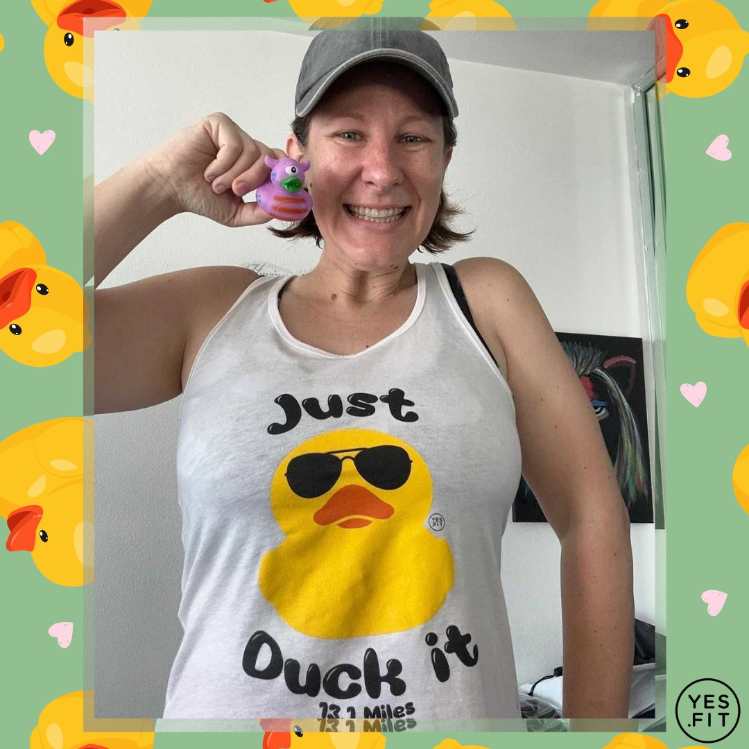 Yesfit1's tweet photo. Just duck it π¦π
#weekend #saturdayvibes #motivation #goals #yesfit #yesfitrewards #yesfitchallenges #happysaturday #saturdaymotivation #race #workout #healthy #lifestyle https://t.co/nIOmiMSM9q