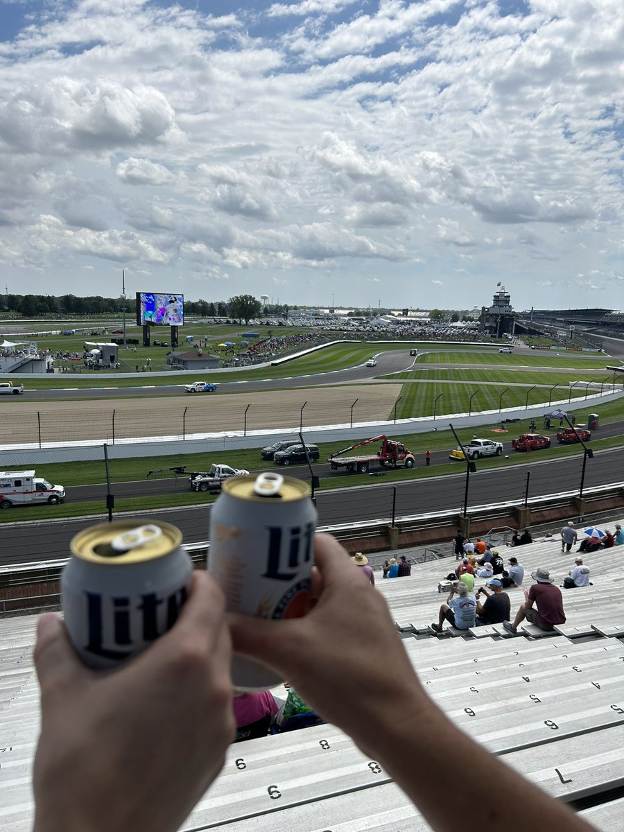 Cheers from @IMS #TheBrickyard