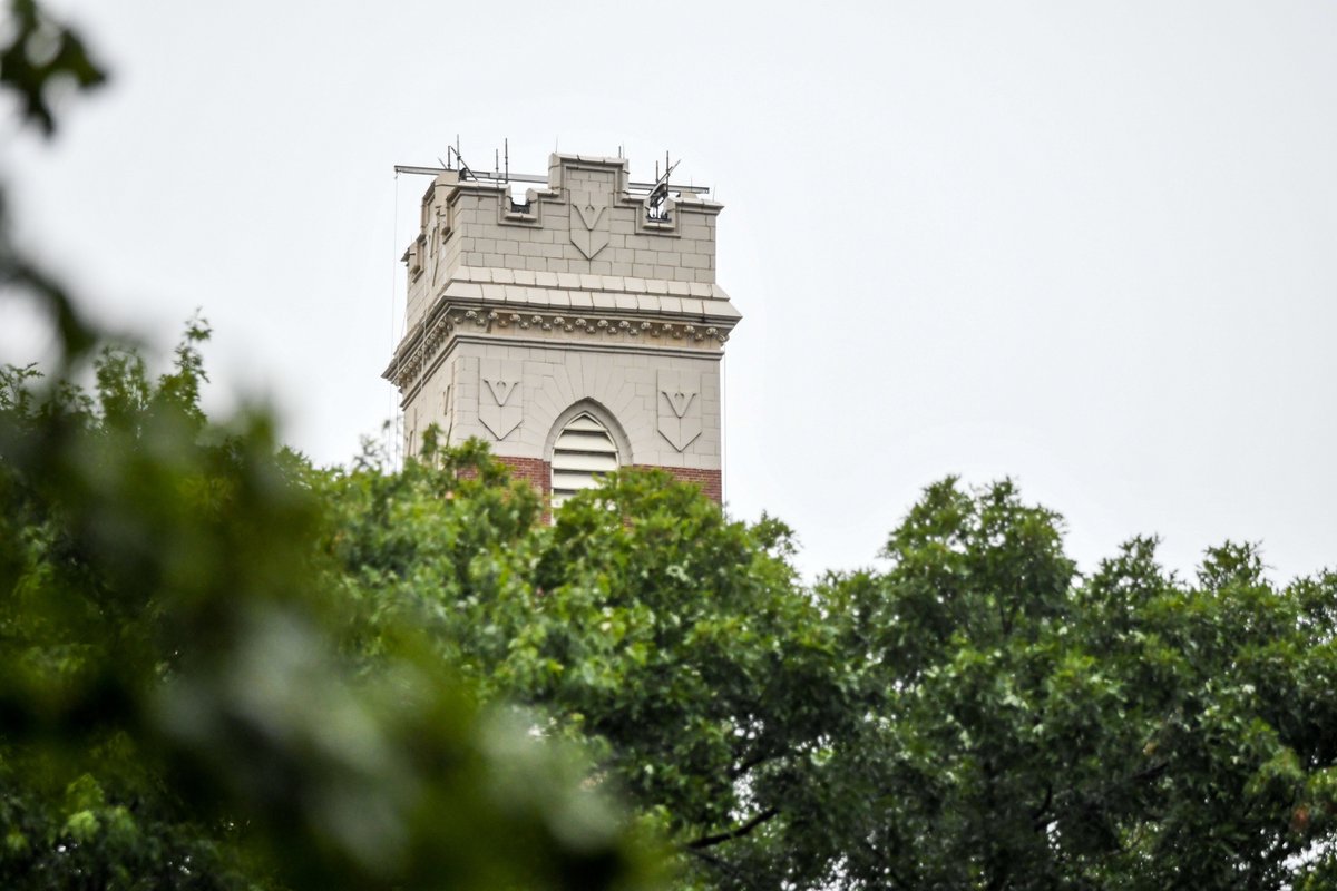 A rainy day on the campus of <a href="/VanderbiltU/">Vanderbilt University</a>.