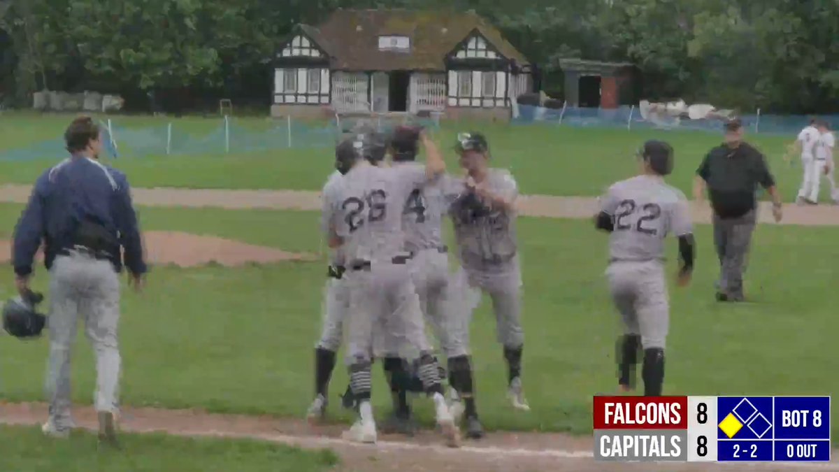 Herts Falcons ⚾️ 🇬🇧 (@hertsfalcons) on Twitter photo Capitals win it 9-8. Well done and good luck to them in the NBL Playoffs.
A massive thank you to the Journey Sports Media team, Gabi, <a href="/REassom/">Russell Eassom</a> , Bruno and everyone involved with the excellent live coverage of the game.
If you missed it, WATCH here youtube.com/watch?v=nJ7vmv… Capitals win it 9-8. Well done and good luck to them in the NBL Playoffs.
A massive thank you to the Journey Sports Media team, Gabi, <a href="/REassom/">Russell Eassom</a> , Bruno and everyone involved with the excellent live coverage of the game.
If you missed it, WATCH here youtube.com/watch?v=nJ7vmv…