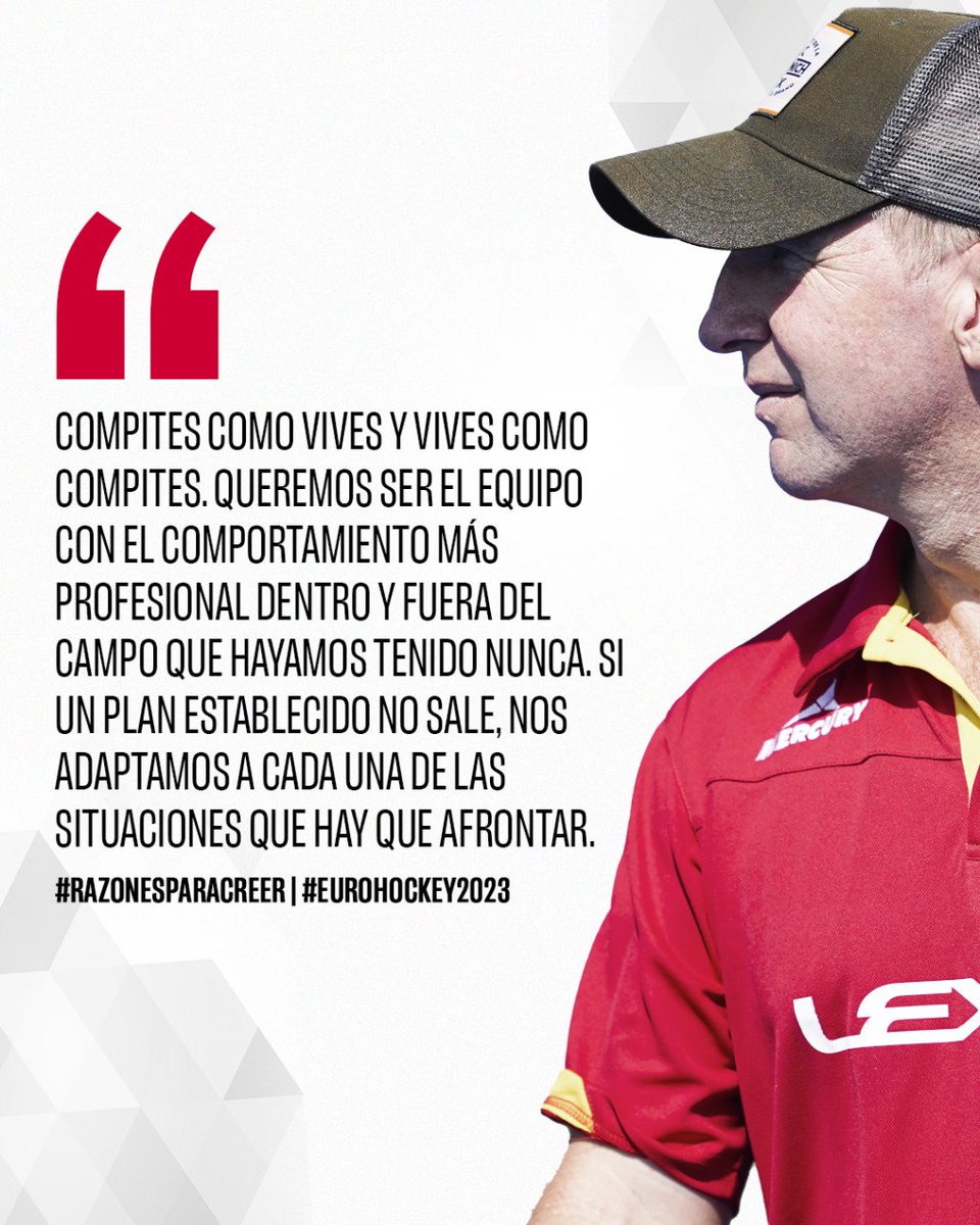 "Compites como vives y vives como compites.." 
#RazonesParaCreer | #HockeyEspaña