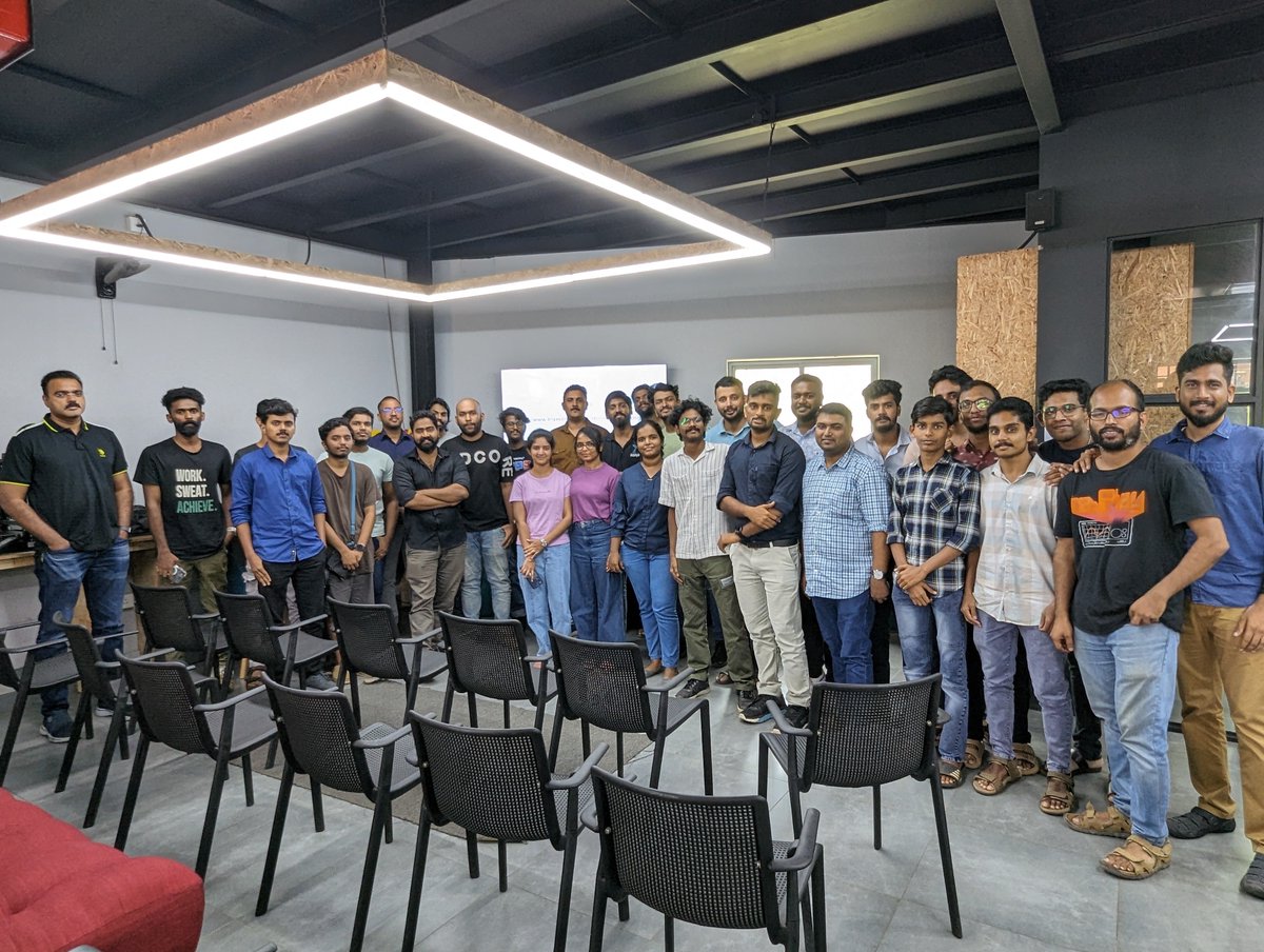 cncgkochi's tweet photo. Thanks to everyone joined us for the meetup today.  Special thanks to our speakers and venue partner Tinkerhub.

Stay tuned for upcoming event announcements.

#cncf #cncgkochi #cloudnative #kubernetes #rancher #meetup https://t.co/QPRt176c9R