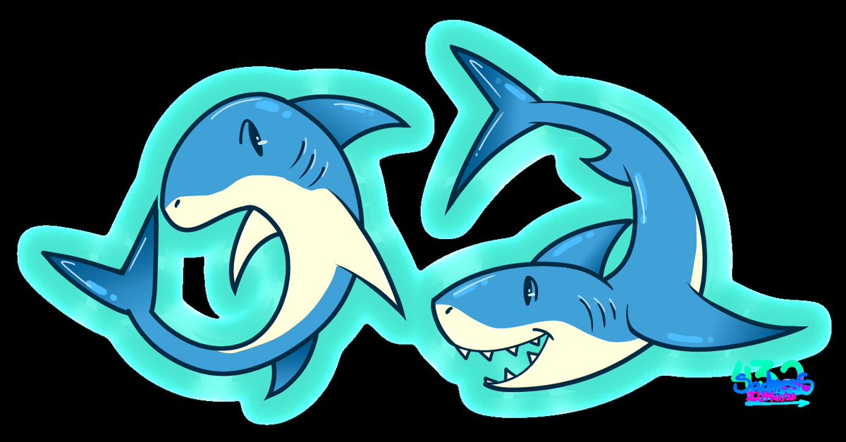 R5S432's tweet photo. 🐬-🦈
#digital #art #shark #Dolphins https://t.co/exq5btucrt