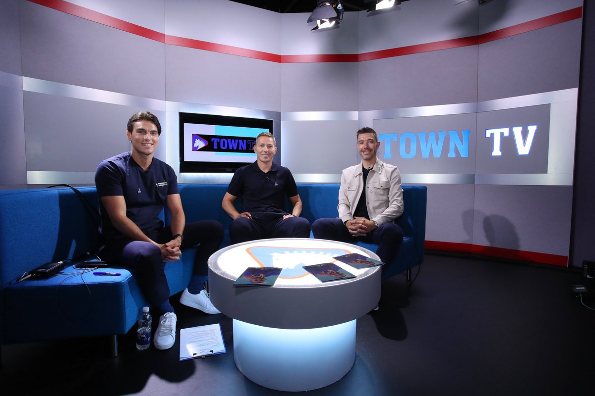 Thank you to everyone who tuned into the first LIVE broadcast of Town TV! It's an absolute pleasure to be a part of this fantastic team! 🔵⚪️ <a href="/IpswichTown/">Ipswich Town</a>