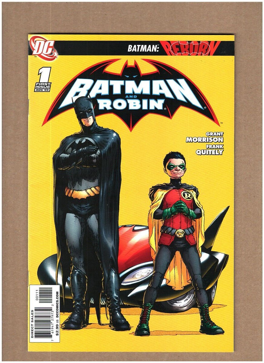 WillPheesh's tweet photo. @BackintheBronze Solid picks already in the replies. I’m partial to this pair. #Batman #Robin #Morrison #Quitely https://t.co/NhdOpwPoXR