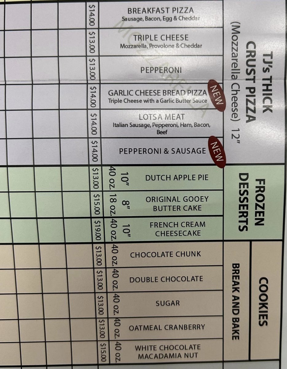 kriscraigk's tweet photo. Fundraiser time!!
Lydia's soccer team is doing a TJ's Pizza Fundraiser and we would love for you to help her out!! I will have to have orders/payment by Aug 22!  This will only be going on for two weeks! You can send me a check/venmo/cashapp/paypal/zelle!! https://t.co/RGdxEiZZzk