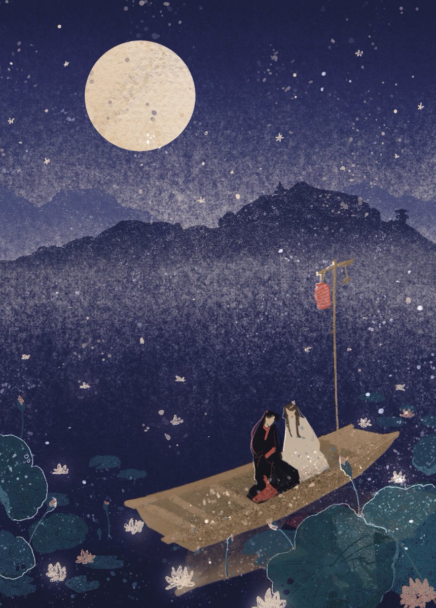 .𖥔 ݁ ˖ 🌔 𖤐⭒๋࣭ ⭑
[ #hualian ; #wangxian ]