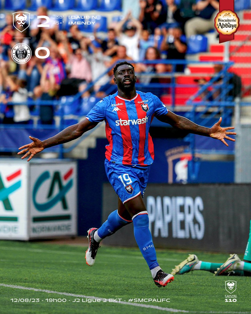 🏁 C'est fini à d'Ornano ! Quelle manière de fêter un retour à la maison ! 😍

#SMCaen #TeamSMC #SMCPAUFC