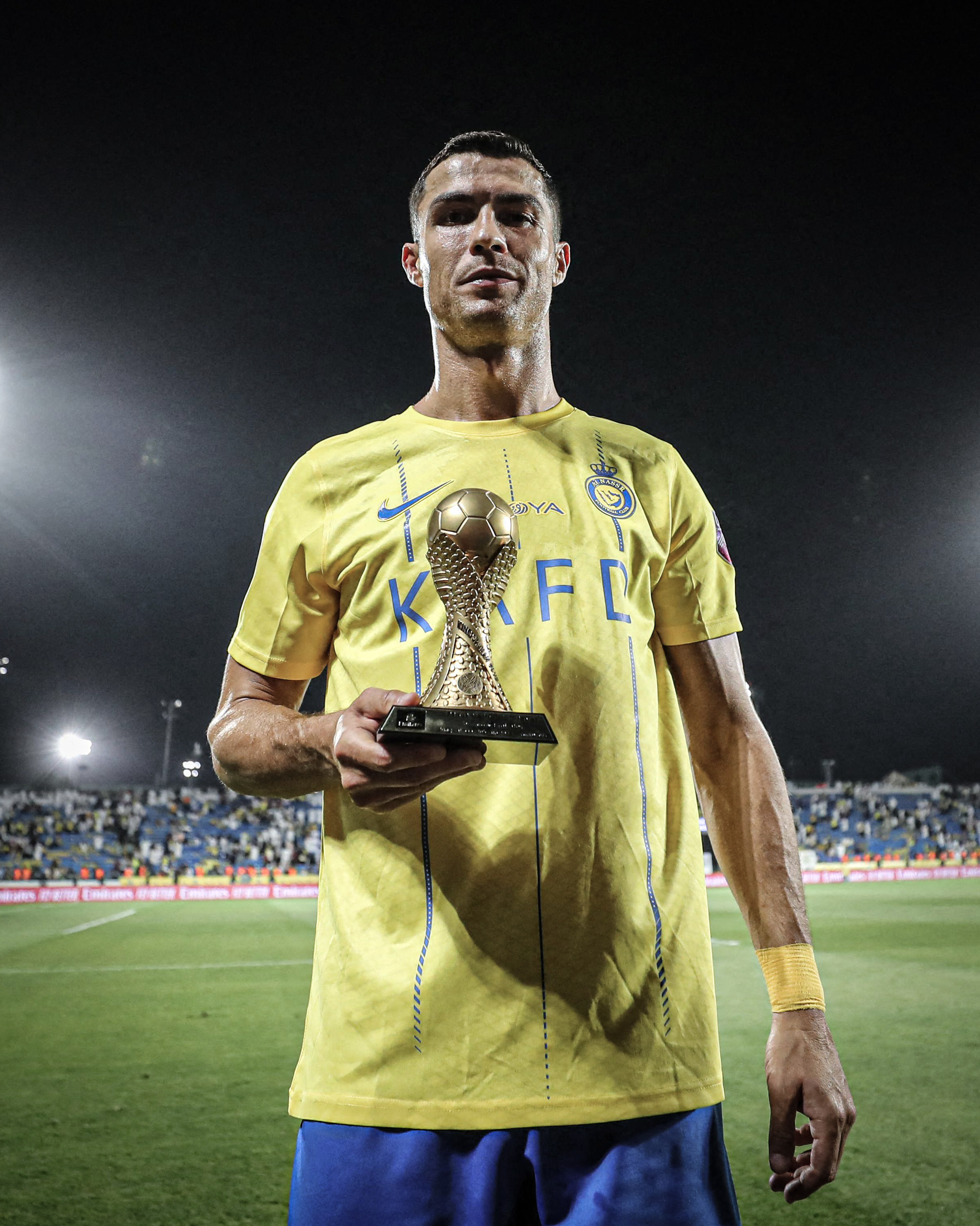 One more title! Cristiano Ronaldo, champion of the Arab Champions League