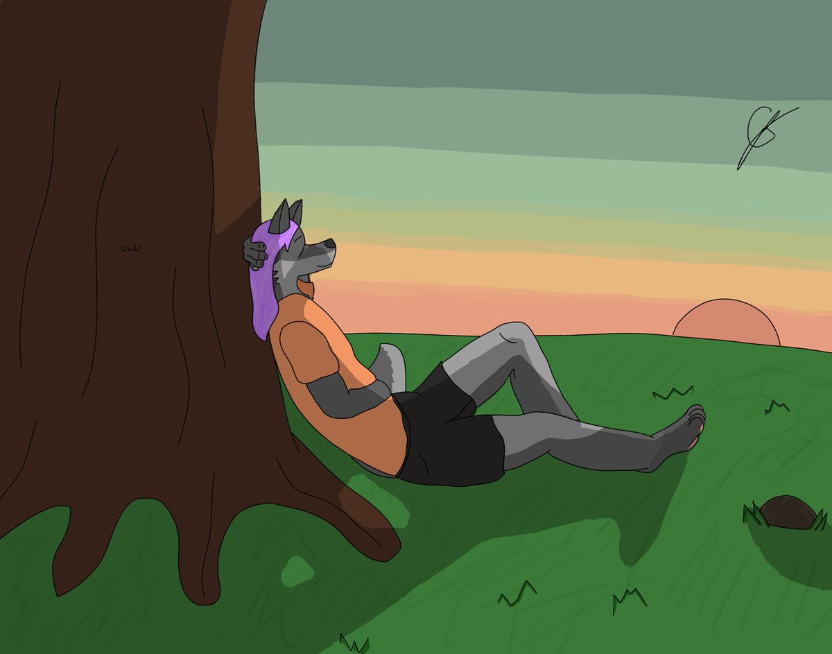 Grahamer7's tweet photo. Good evening
#furry #furryart https://t.co/M3ldIuVfPe