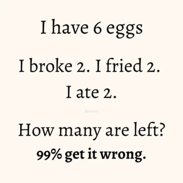 What’s the right answer?