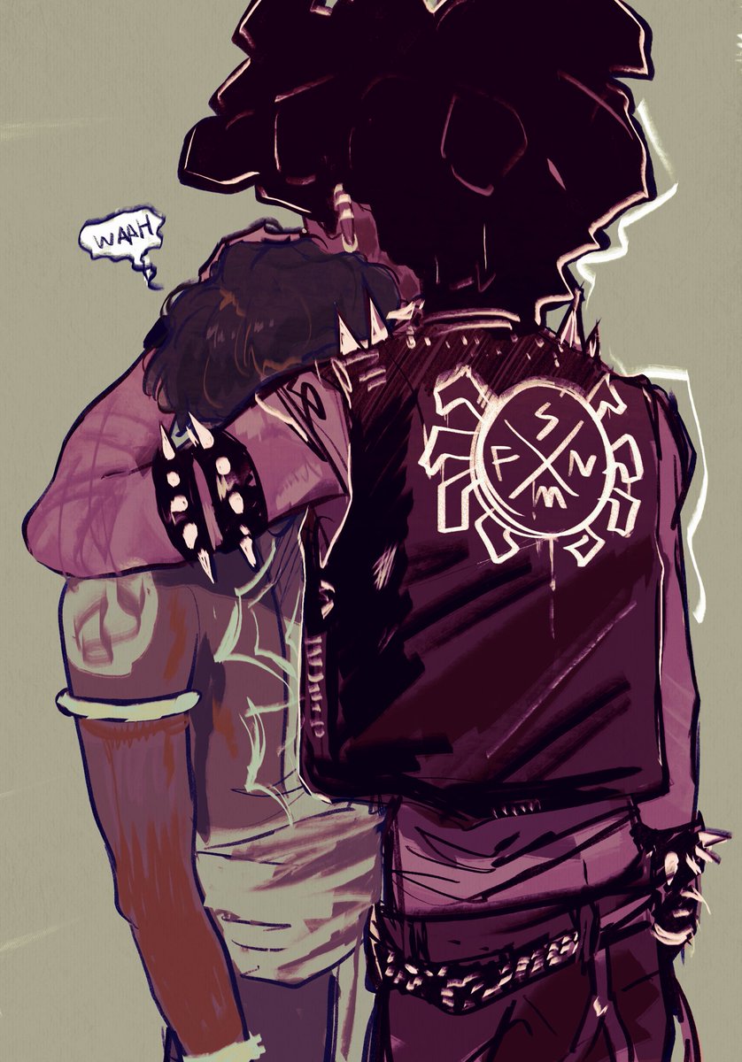 Ermine_Foster's tweet photo. I’ve Got You Buddy 

#hobiebrown #pavitraprabhakar #AcrossTheSpiderVerse https://t.co/IXLoDdvOFv