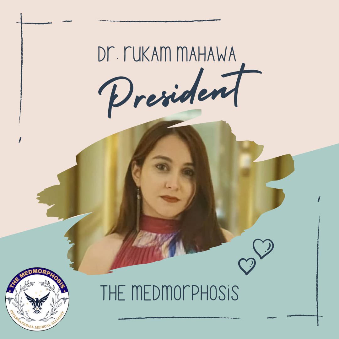 Themedmorphosis's tweet photo. Dr.Rukam
President
.
.
.

#themedmorphosis #TheMedResearch #TheMedEvent #TheMedHeroes https://t.co/gtckP1mjMt