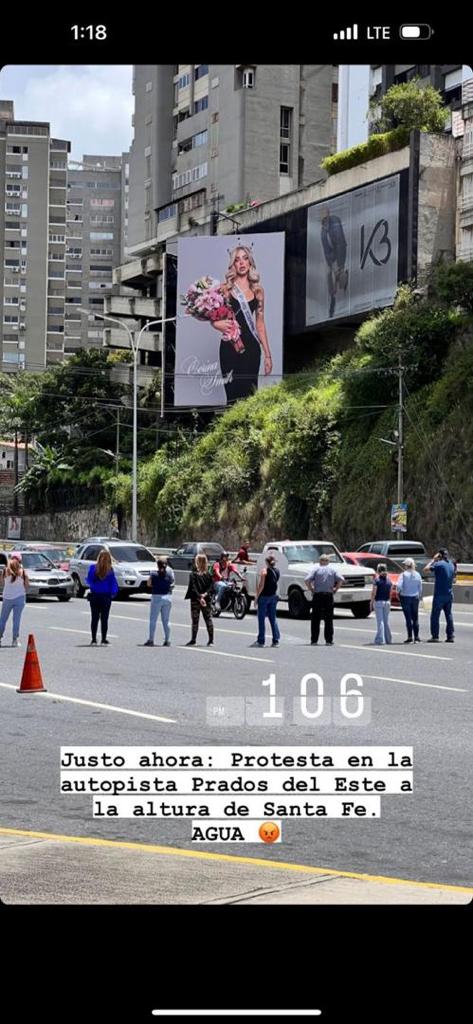 Manzanares y Alto Prado recurren a la protesta por su derecho al agua las 24 horas los 365 días del año.

Promesas incumplidas colman la paciencia de las comunidades.

Hidrocapital somete a una sequía a los habitantes de #BARUTA

Digamos “Basta” !!! 
#BarutaExigeAgua