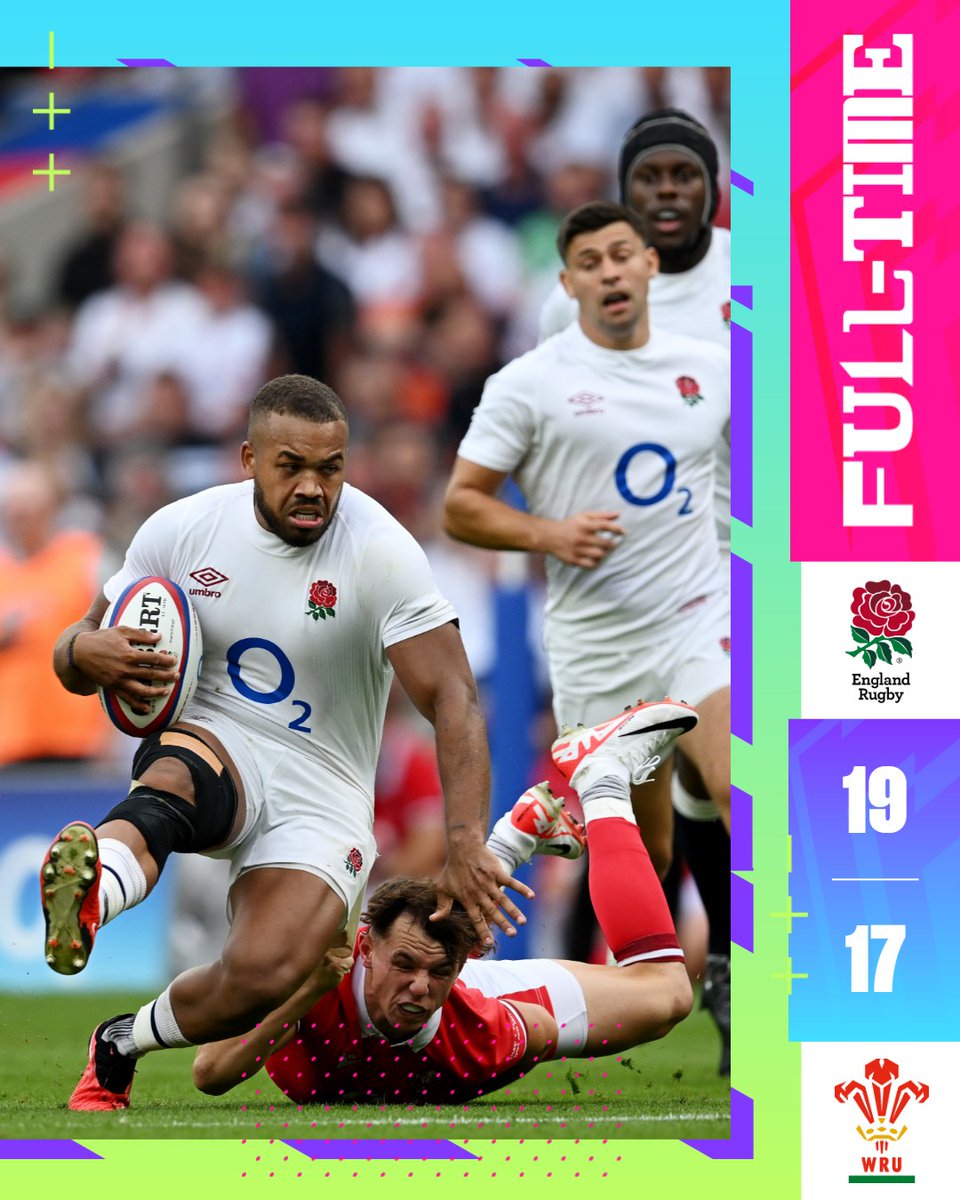 𝗔 𝘃𝗶𝗰𝘁𝗼𝗿𝘆 𝗮𝘁 𝗛𝗤🌹

#ENGvWAL | #SummerNationsSeries
