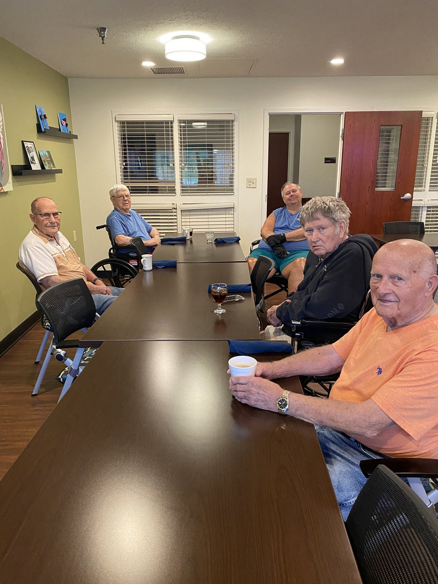 Our biweekly men’s group enjoyed having our DPO, Bobby make their breakfast! #WhyITrilogy #TrilogyLiving