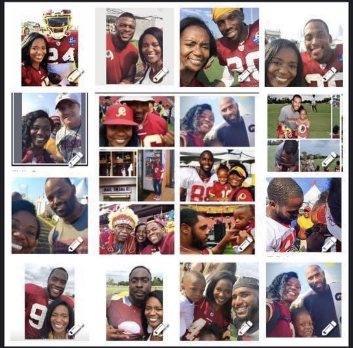 LadyNaybug's tweet photo. Just a few pictures from Training Camp through the years. #washingtoncommanders #Commanders #HTTC #httc https://t.co/nhOHYQh6Gs