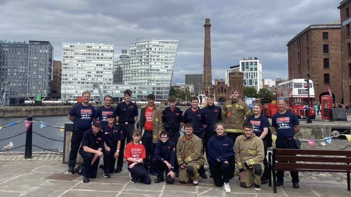 Team Lincolnshire @FireCadetsGames What an experience, lots of memories and new friends made.