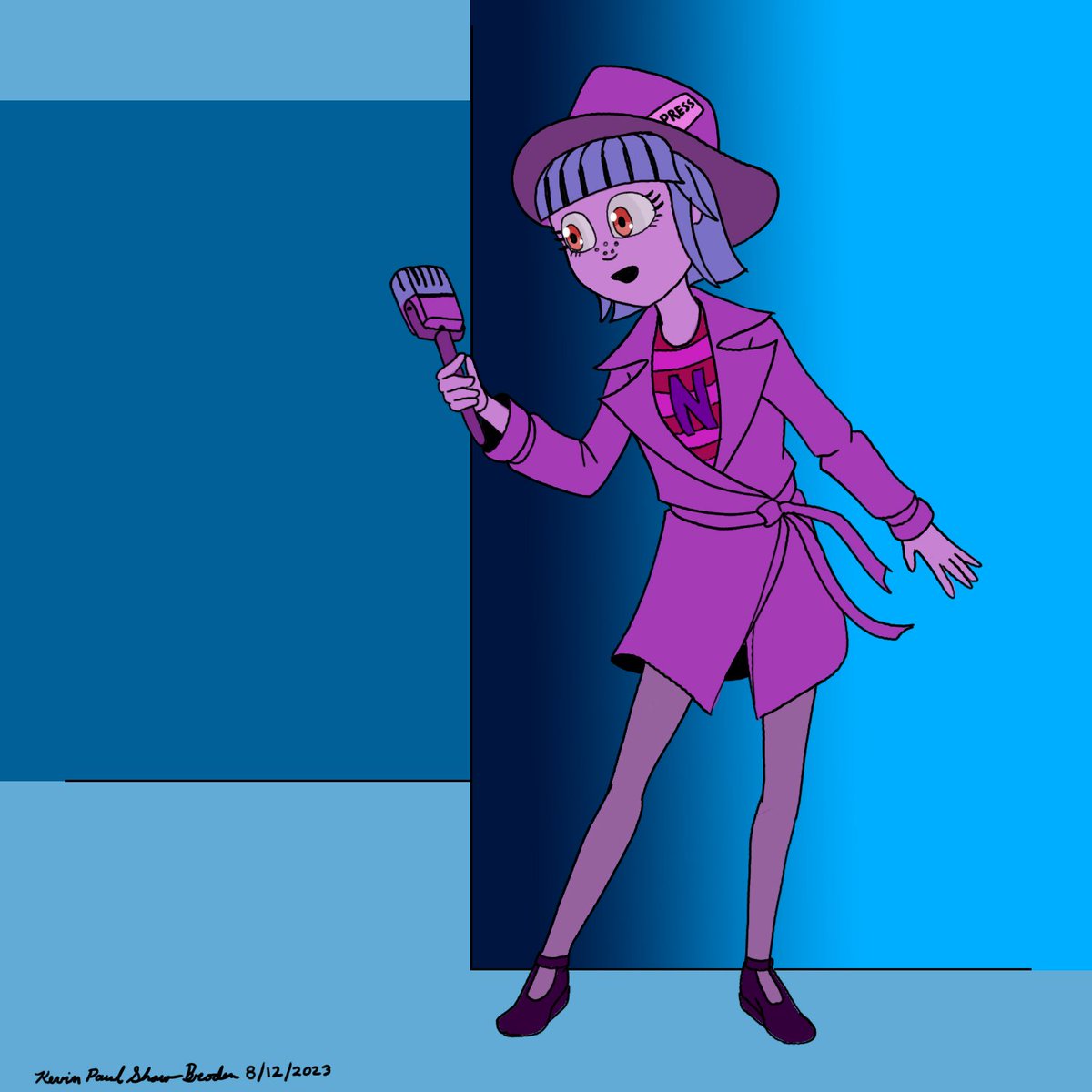 Kevinpsb00's tweet photo. #MHS #MidnightHorrorSchool #Noisy #InMyOwnStyle
My wife Shannon and I wrote the episode "Nosy Noisy". Here is what this lost microphone might look like.
#CharacterDesign #digitalart #DigitalDrawing #animationscriptwriter #ComicBookArtist #BookIllustrator #FreelanceIllustrator https://t.co/oggM1UVuk4