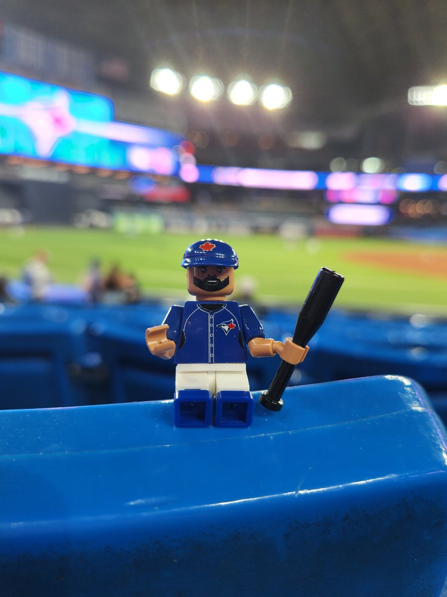 BrittanyZerr's tweet photo. LEGO Bautista is here! #NextLevel https://t.co/dhja6oZLVW