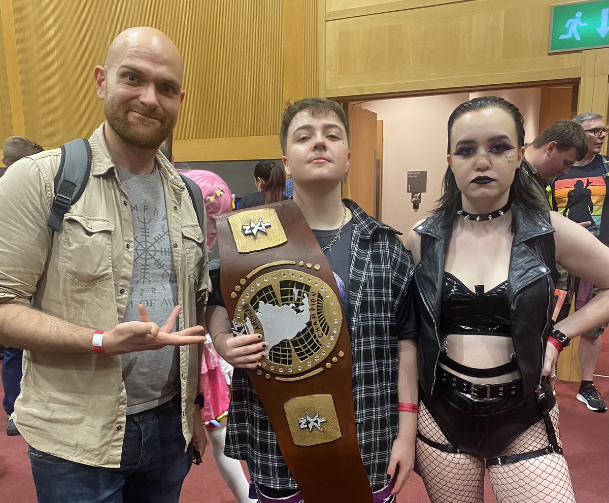 The guests at this years #dublincomiccon was something else! 
<a href="/SlamWrestle/">WrestleSlamPodcast 🇮🇪🌎</a>