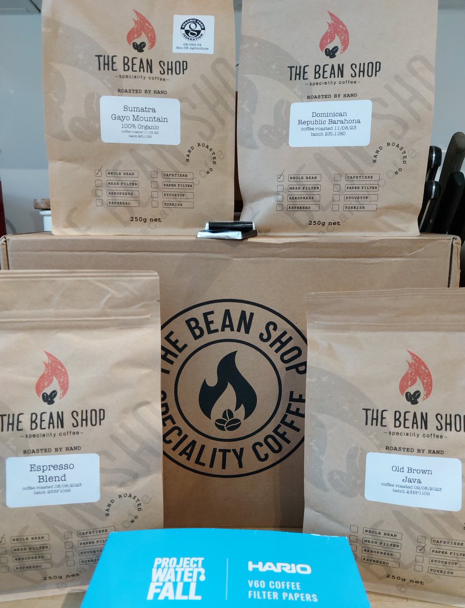 The caffeine has landed <a href="/TheBeanShopUK/">The Bean Shop</a> ☕️