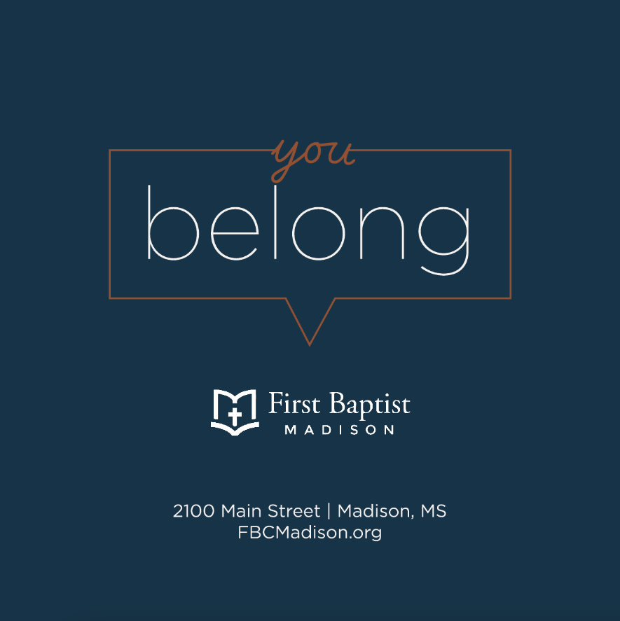 FBC_Madison's tweet photo. You belong here! Come join us this Sunday at First Baptist Church for a meaningful worship experience. Embrace the sense of belonging, make new friends, and discover your place in our church family. We can't wait to welcome you with open arms! #YouBelongHere https://t.co/gwuANSfqCt