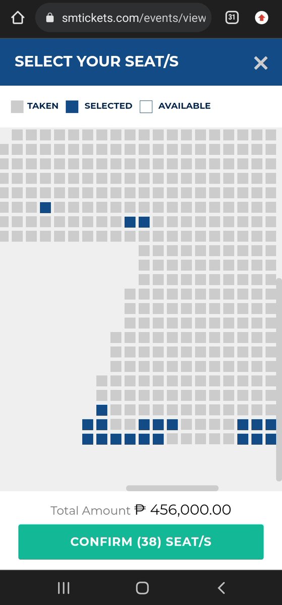 shybt_304's tweet photo. ASM Bulacan Tickets Update as of 2:27AM PST!

Lower Box A Premium: 
106 = 38 
107 = 9
108 = 2 
109 = 23 
Total= 72 tickets available🚨

#ACT_SWEET_MIRAGE_in_BULACAN
#ACT_SWEET_MIRAGE 
#TOMORROW_X_TOGETHER https://t.co/9AHTezDKD7