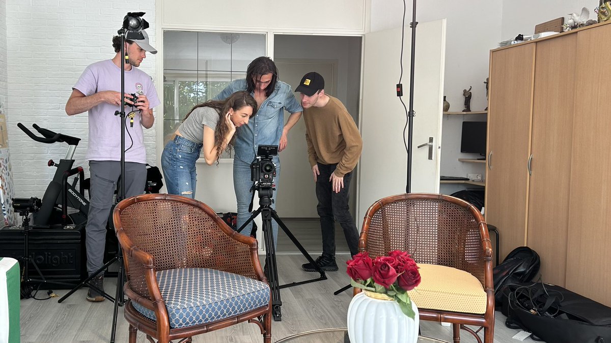 pieterstroobach's tweet image. Today was a good day! #actorslife #setphoto #studentproject @saeamsterdam