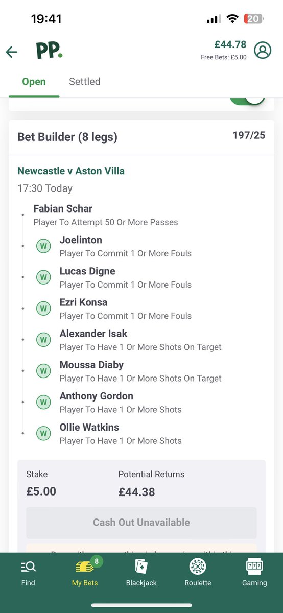 LPRH1996's tweet photo. @AndyRobsonTips Praying this gets settled as a win…he finished on 49 completed passes ffs https://t.co/ro8uGq1drf