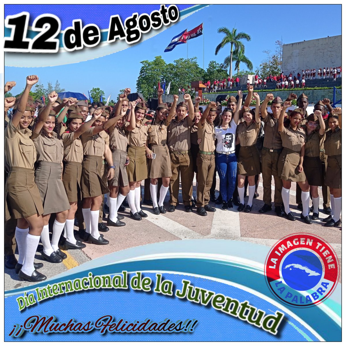 La cantera de las #FARCuba, son los Camilitos, jovenes que visten con orgullo el Verde💚 Olivo de la Patria🇨🇺, 
Lo valioso de ellos, es ser de la estirpe del Señor de la Vanguardia y de #FidelPorSiempre,en tiempos muy complejos.
Orgullo juvenil💪❤️🇨🇺
#DiaInternacionalDeLaJuventud