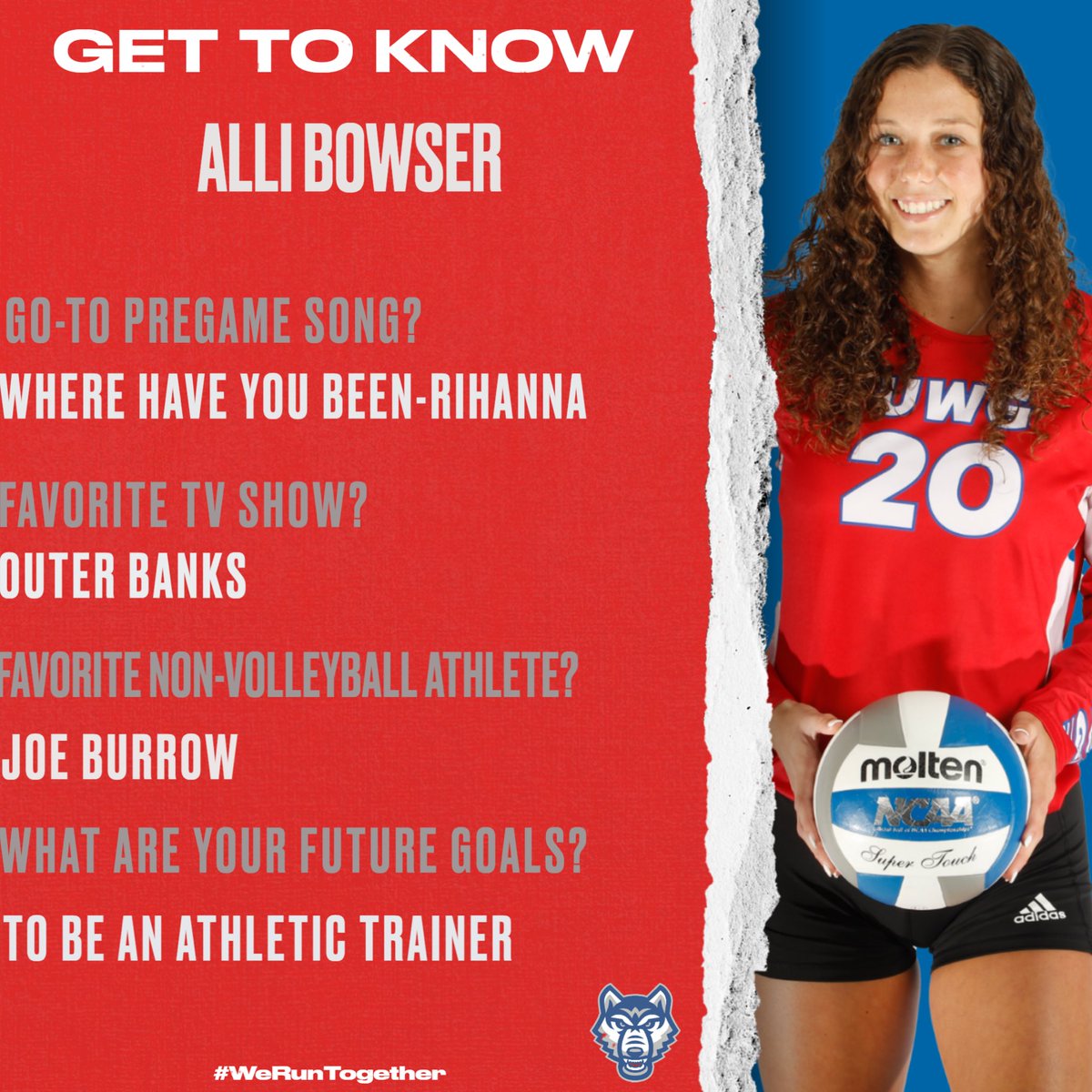 Introducing one of the new kids on the block! 😎 Get to know Allison ‘Alli’ Bowser!

20 days out…🤫

#WeRunTogether
