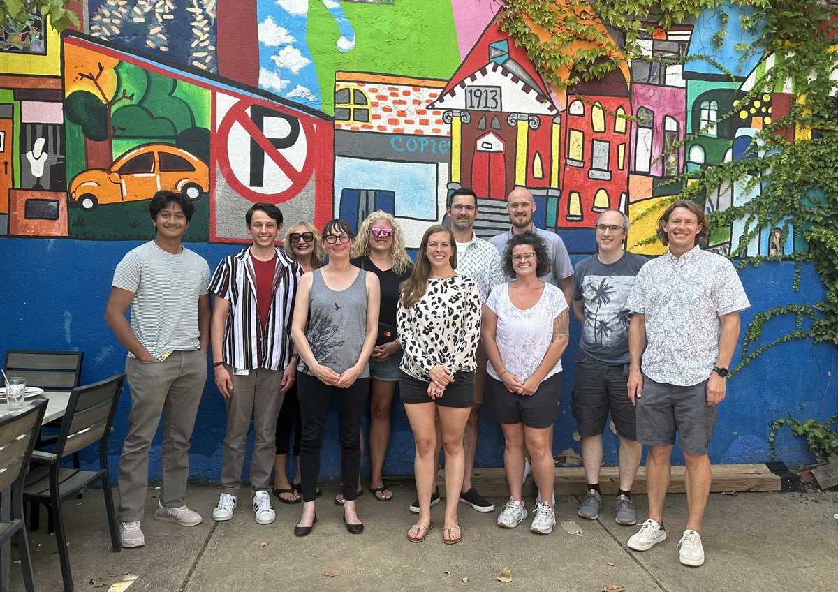 Celebrating this amazing group of teachers and TA’s who made our second year BIORETS program successful and memorable. They will take their new curriculum based on EvolvingSTEM.org and their own research back to Pittsburgh Public Schools grades 6-12 this year