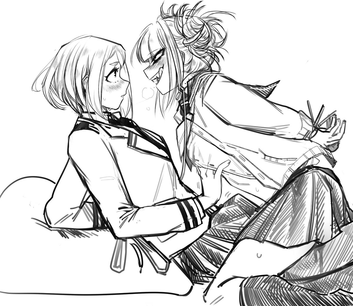 "Even with my hands tied~ your not safe from me~"