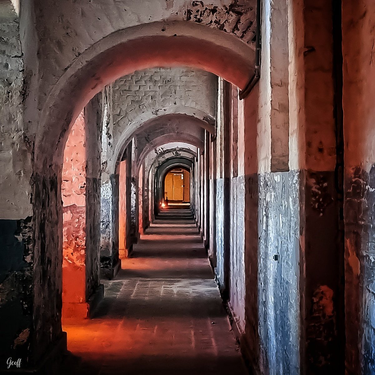 GeoffCphoto's tweet photo. Inside the fortress of Huy in Belgium 
It was a german prison during the second world war

#huy #fortress #Belgium #Belgique #Tourisme
#tourism #photograph #photooftheday #photo #PHOTOS https://t.co/H0G3Ny6SSn
