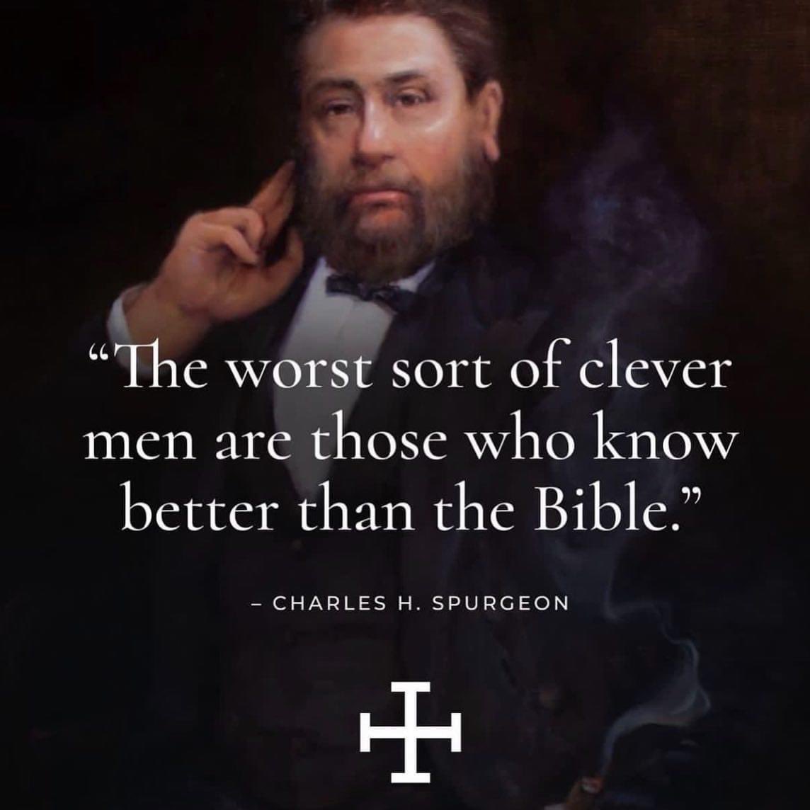 hbcharlesjr's tweet photo. Charles H. Spurgeon said… https://t.co/6FD6crLfwX