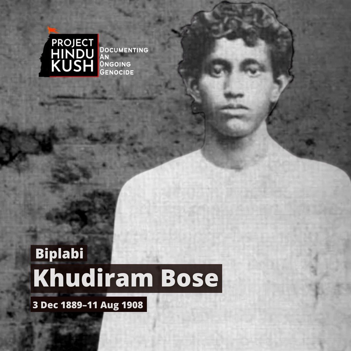 Kashmir_Files's tweet photo. Khudiram – The youngest martyr who smiled from the scaffold
https://t.co/P8nkee8dru 
#HinduLivesMatter #HindusUnderAttack #projecthindukush #KhudiramBose https://t.co/nccPEWKaQp