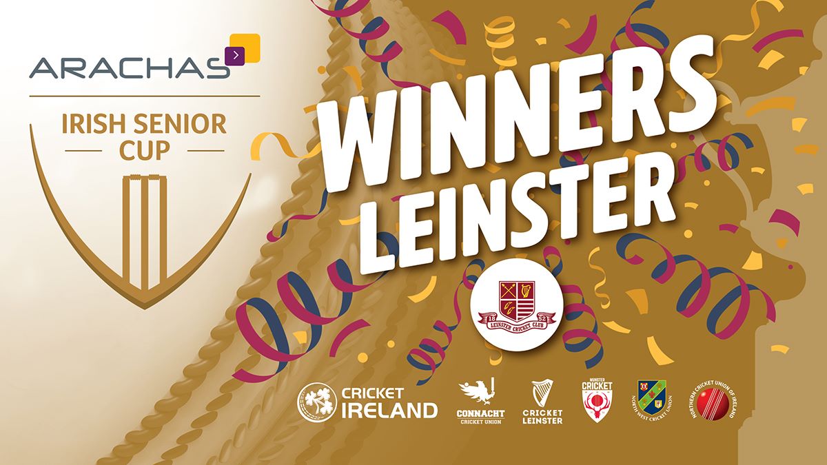CONGRATULATIONS <a href="/LeinsterCC/">Leinster CC Est.1852</a> 🙌
