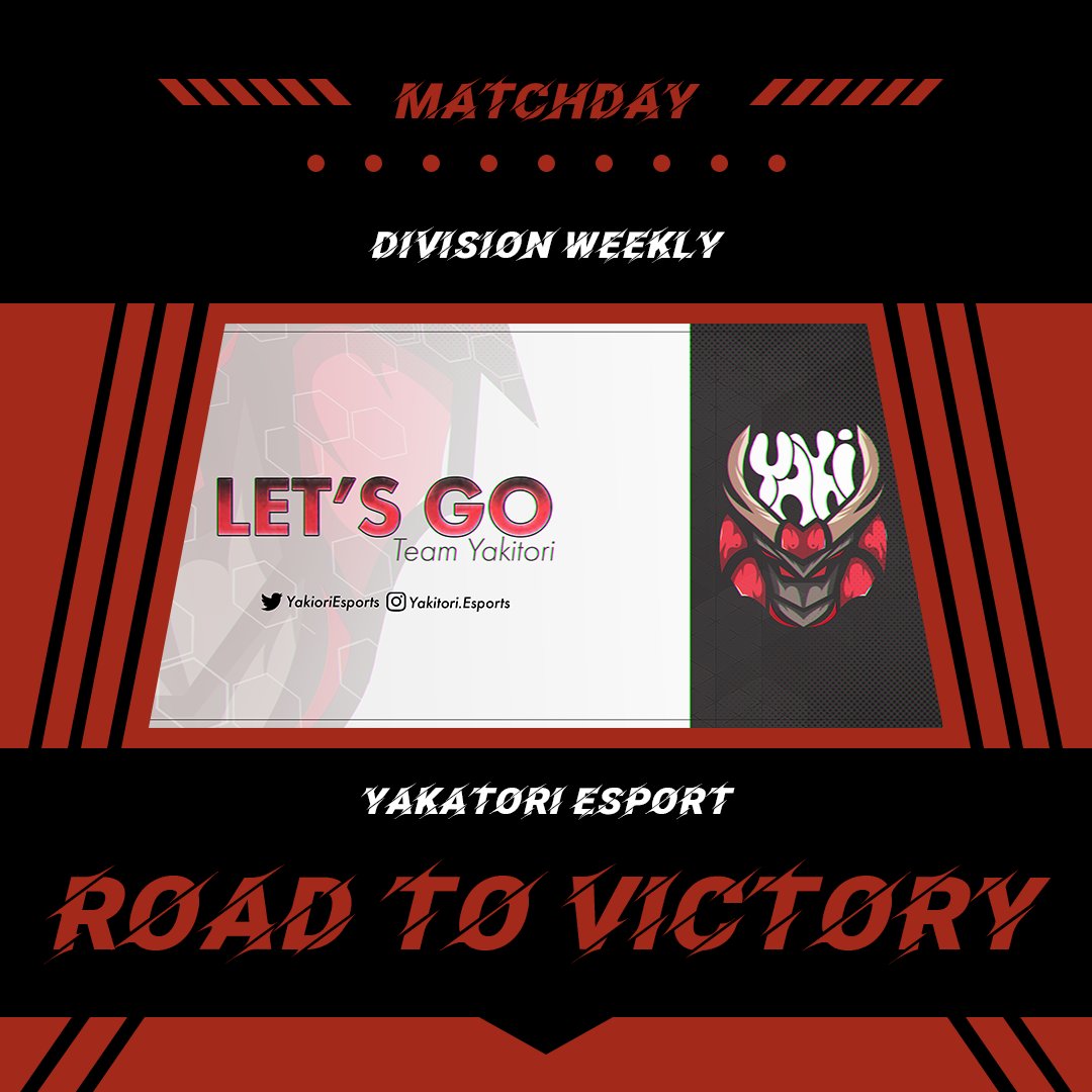 Morgen Geht Es für Unser Main Team und das Acedemy Team in das 2 weekly der @div_league Wir Wünschen viel glück und viel Erfolg