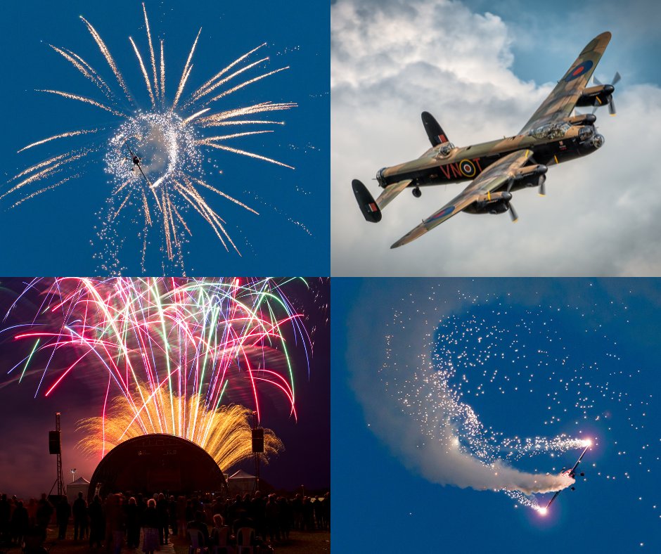 There's one week until our Flying Proms on 19th August!

Enjoy <a href="/TheNatSymphOrch/">The NSO</a> and air display, fireworks, airborne pyrotechnics, the <a href="/RAFBBMF/">RAF BBMF</a> Lancaster, and more.

To book: shuttleworth.org/flyingproms

📷Darren Harbar Photography, Nick Blacow