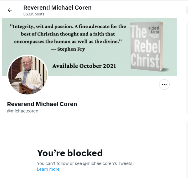 KarlDHarrison's tweet photo. @AndrewLawton Yes, this #MichaelCoren 👇, a thin skinned shameless self-promoter of no fixed ideological abode. https://t.co/P1GNfPGUVH